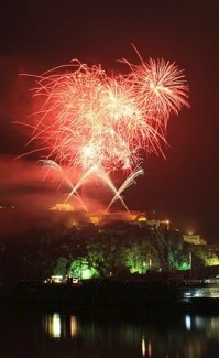 Rhein in Flammen